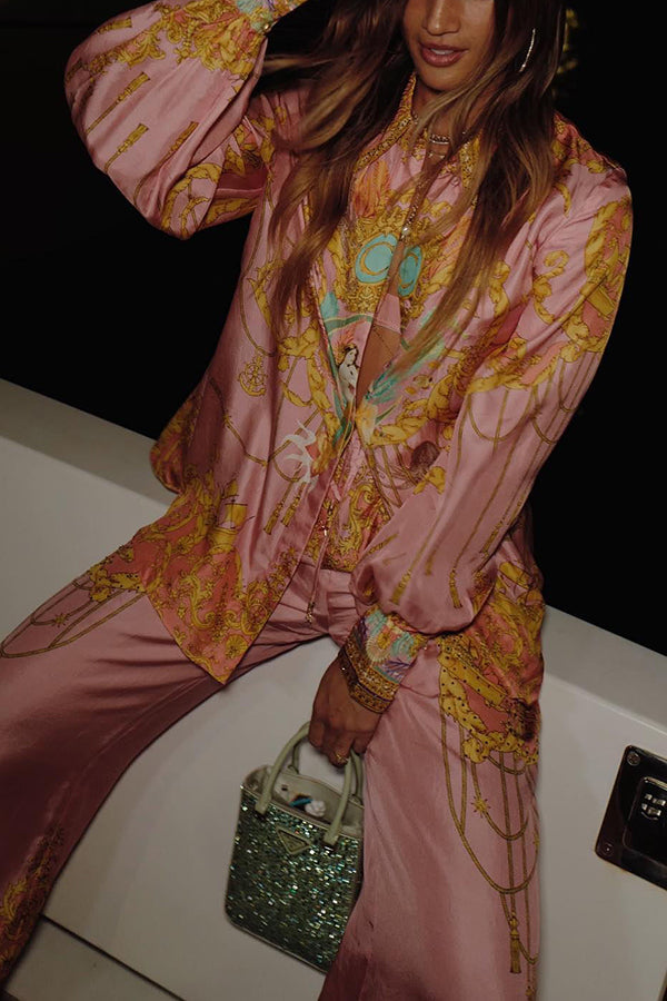 Zafira | Luxury Printed Loungewear Set