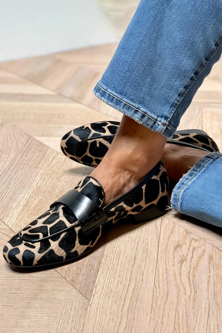 Nora | unique low-heeled loafers