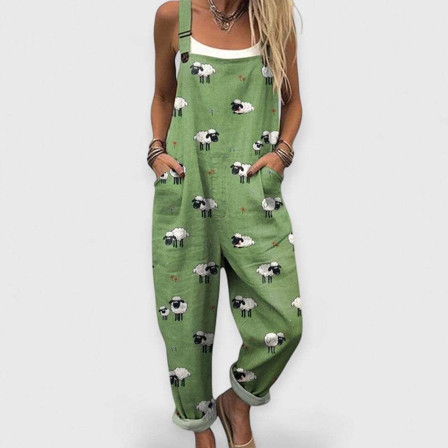 Wygodny Kombinezon w Print