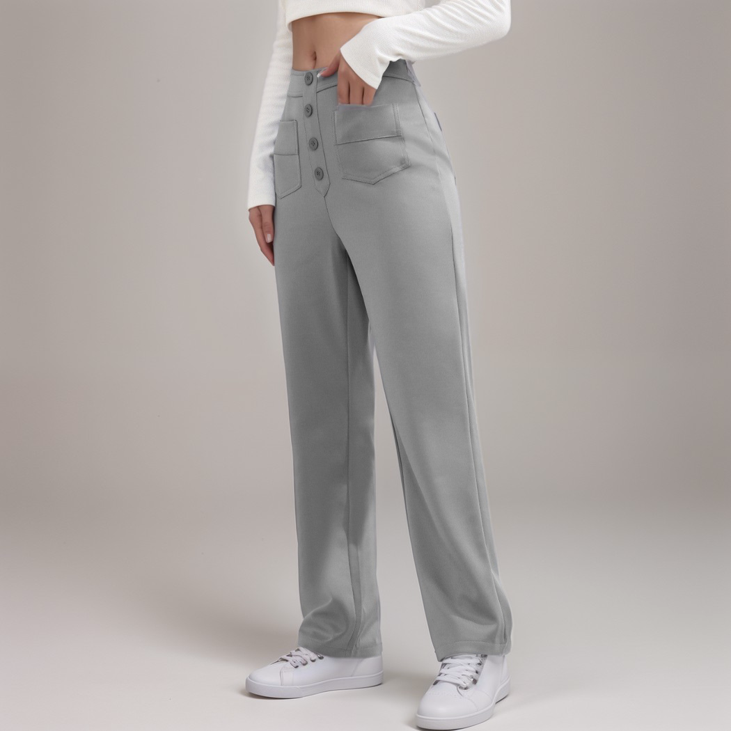 Elsa | Flexible high-waisted trousers