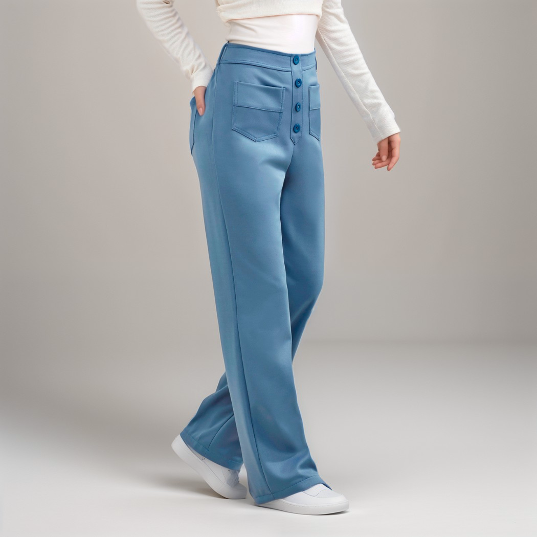 Elsa | Flexible high-waisted trousers