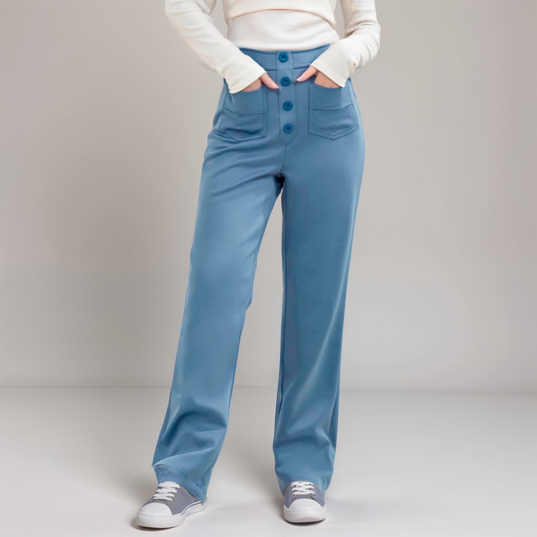 Elsa | Flexible high-waisted trousers