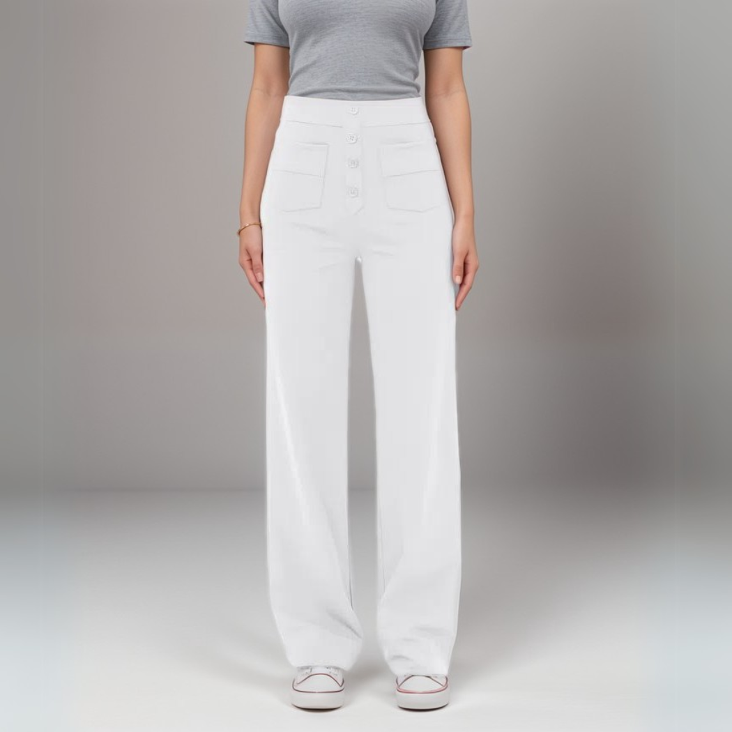 Elsa | Flexible high-waisted trousers