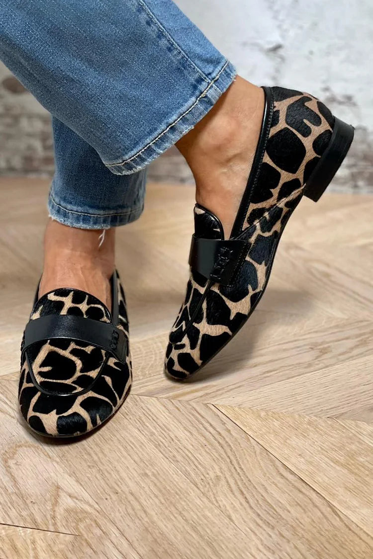 Nora | unique low-heeled loafers