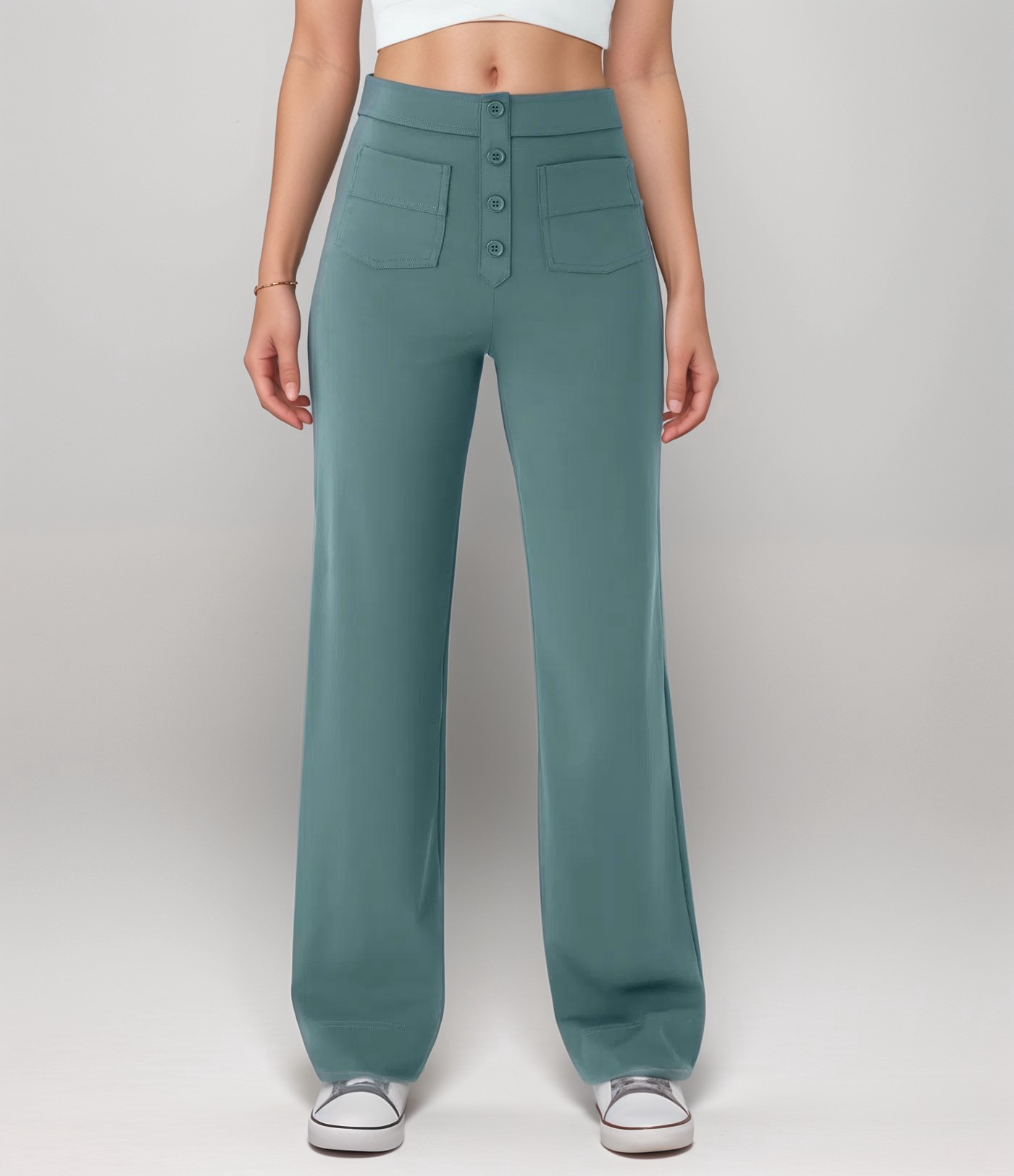 Elsa | Flexible high-waisted trousers