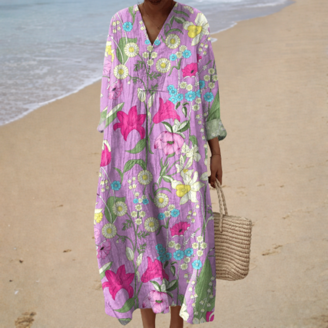 Trendy Pattern Summer Dress