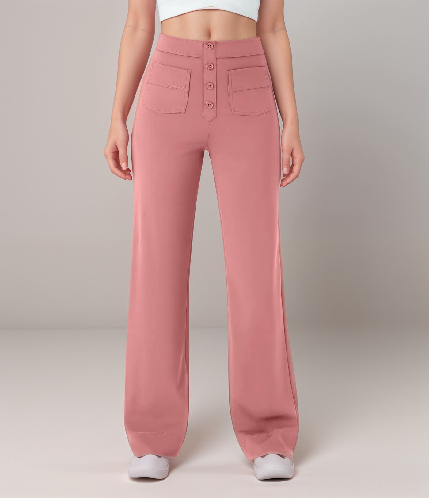 Elsa | Flexible high-waisted trousers