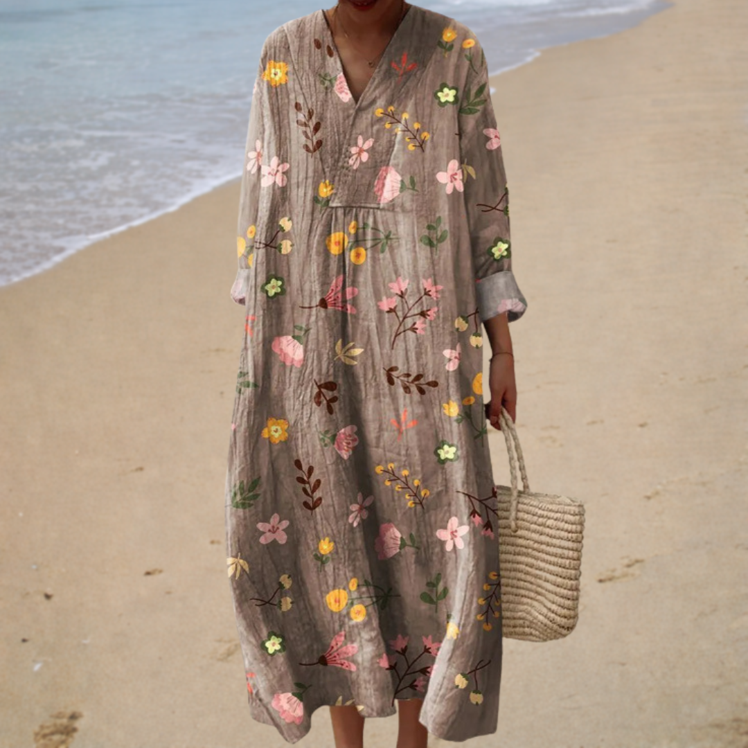 Summer Dress in a Fashionable Print