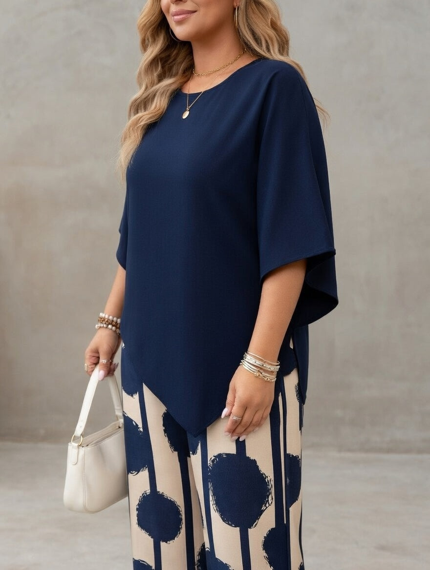 Luna | Dwuczęściowy Zestaw Casual Chic