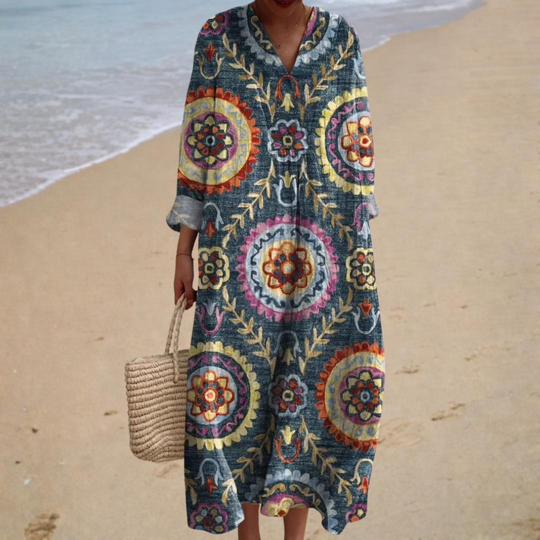 Floral Print Bodycon Summer Dress