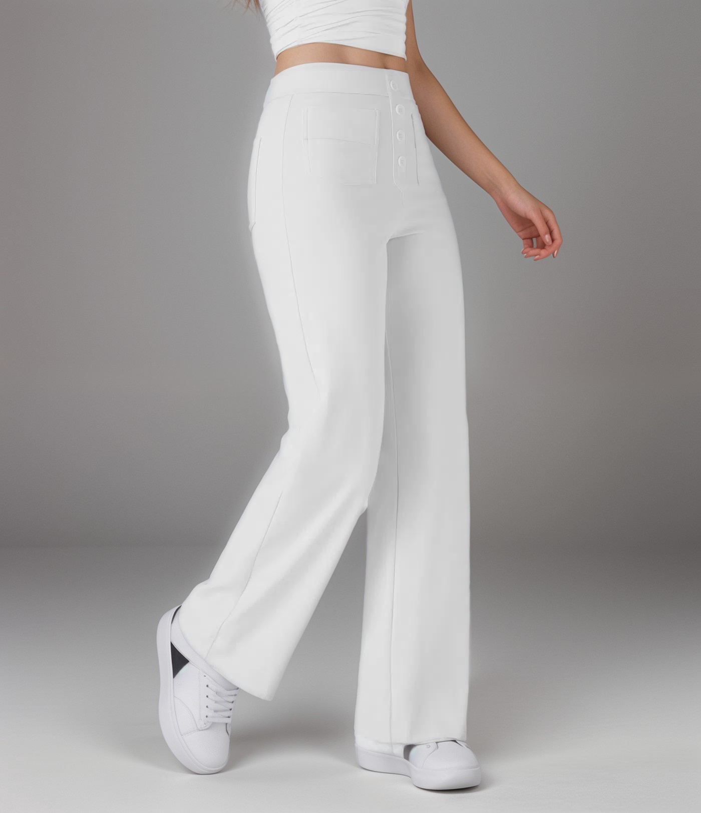 Elsa | Flexible high-waisted trousers