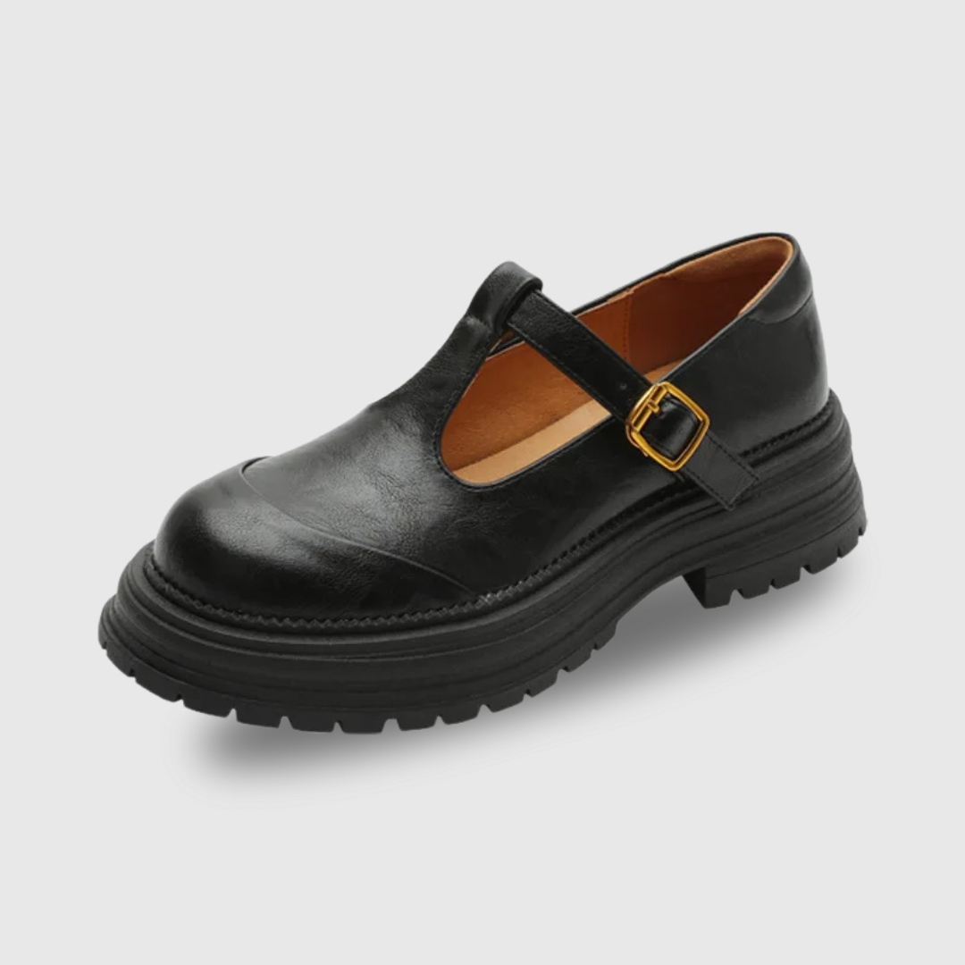 Kinga | Orthopedic shoes with T-strap
