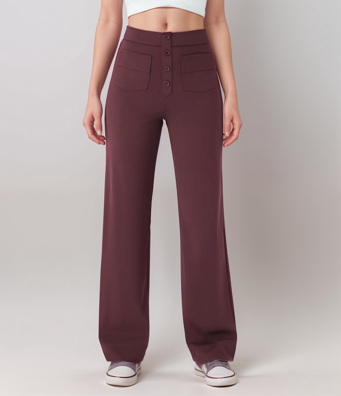 Elsa | Flexible high-waisted trousers