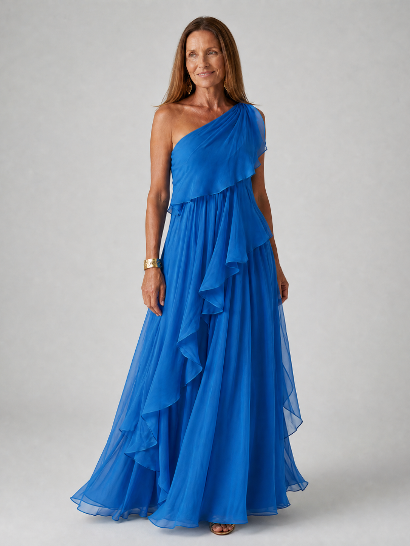 Tracey | Elegancka Sukienka z Falbanami
