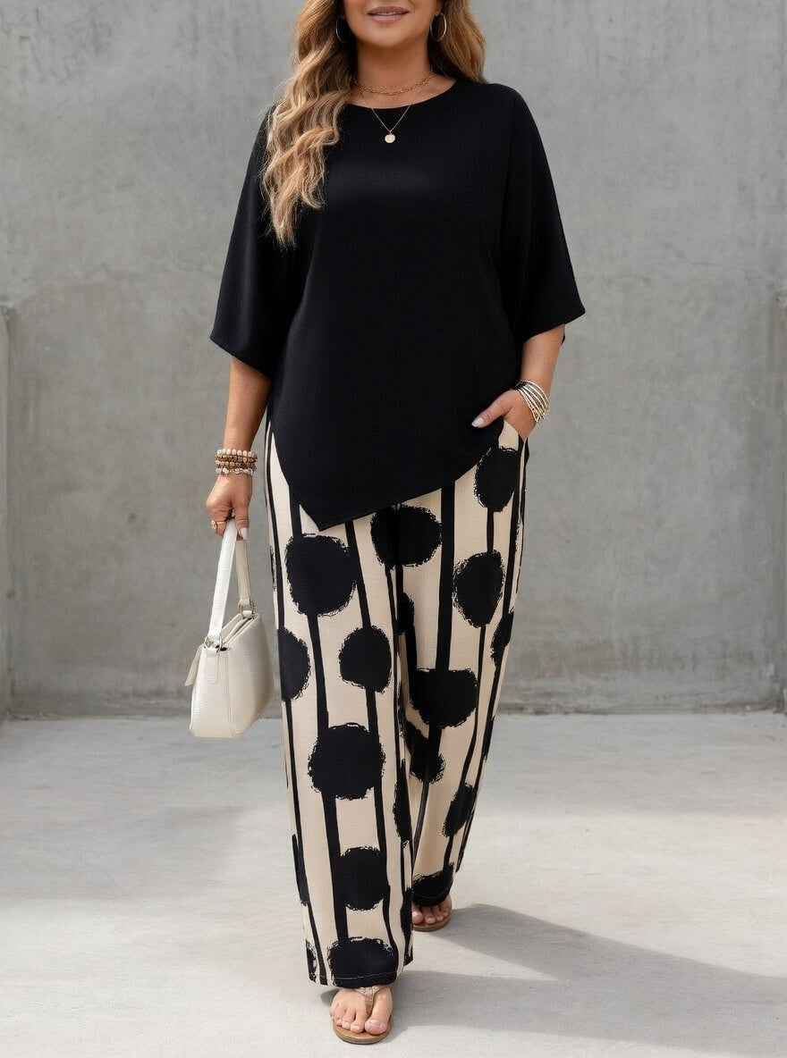 Luna | Dwuczęściowy Zestaw Casual Chic