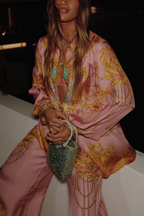 Zafira | Luxury Printed Loungewear Set