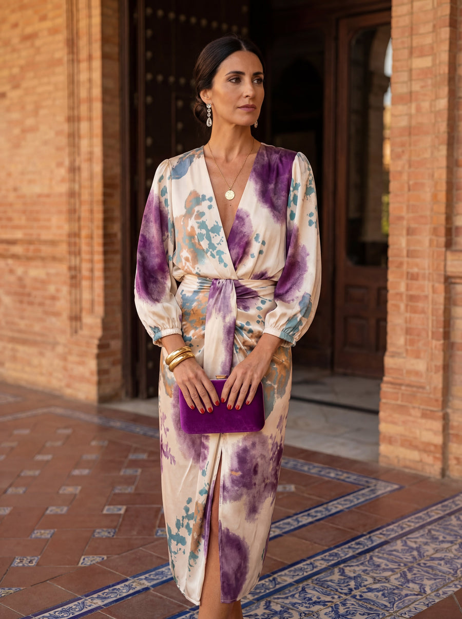 Zofia | Elegant V-Neck Dress