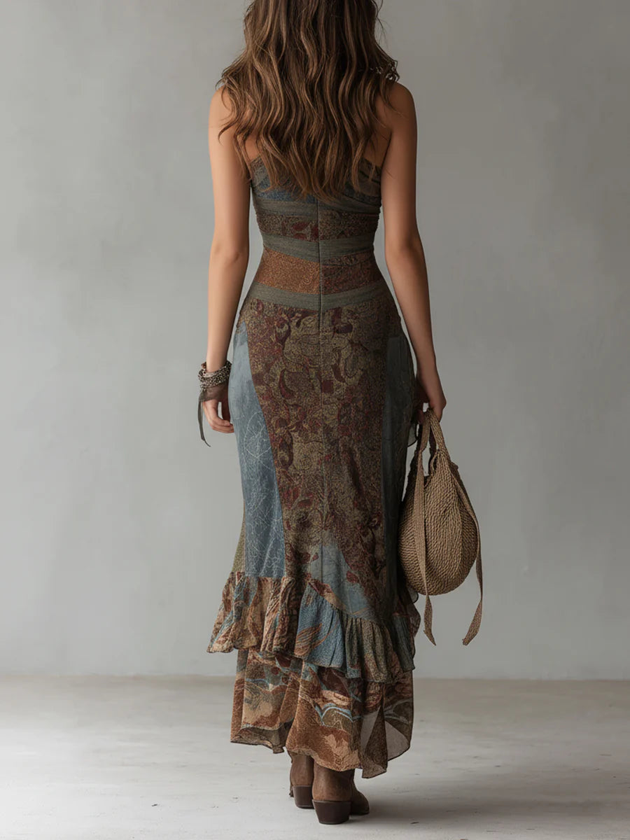 Eliza | One-Shoulder Maxi Dress