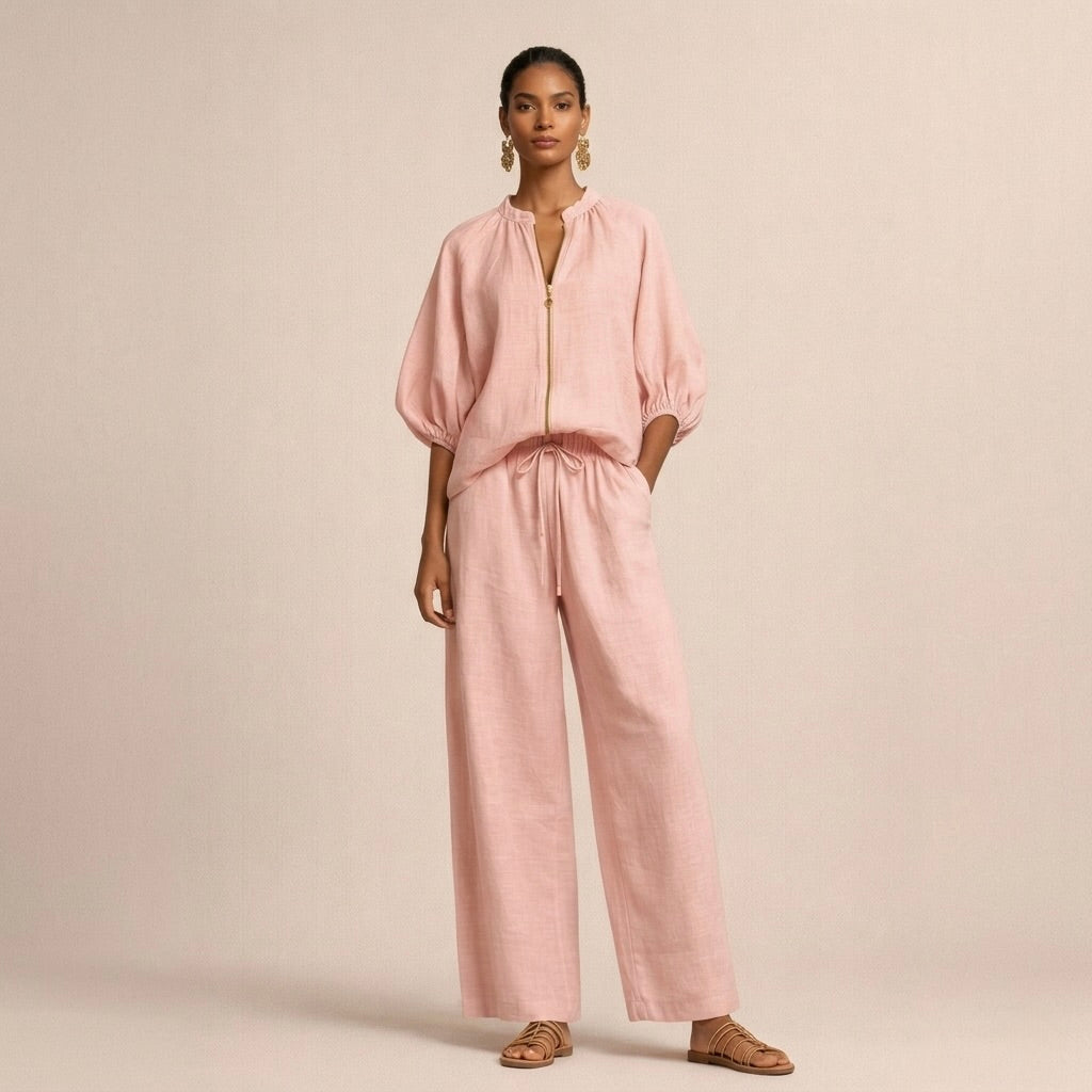 Adeline | Casual Zipper Set