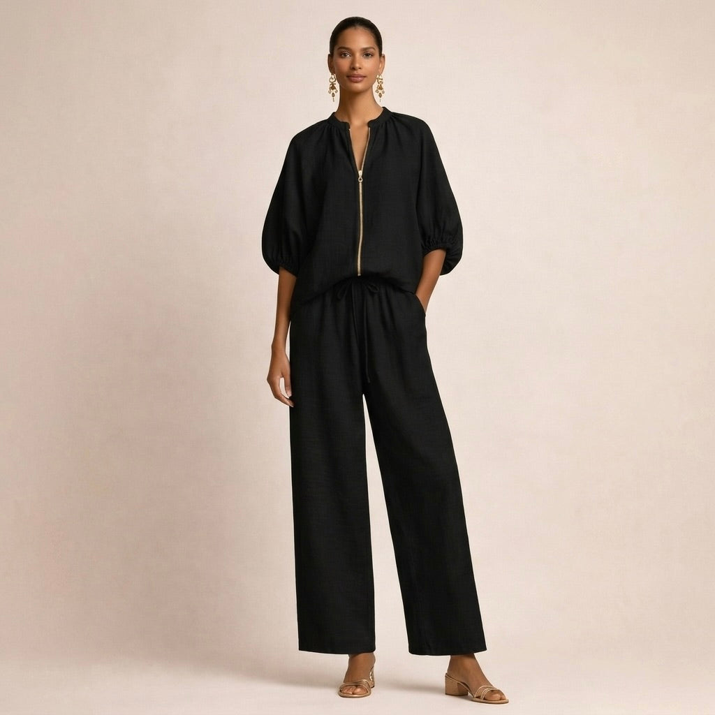Adeline | Casual Zipper Set