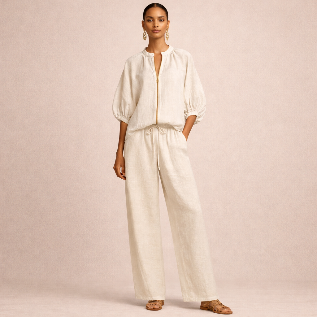 Adeline | Casual Zipper Set