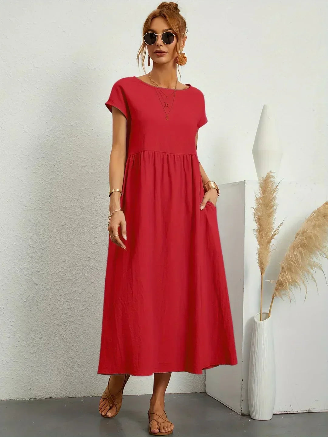 Gabriela | Flowy Midi Dress