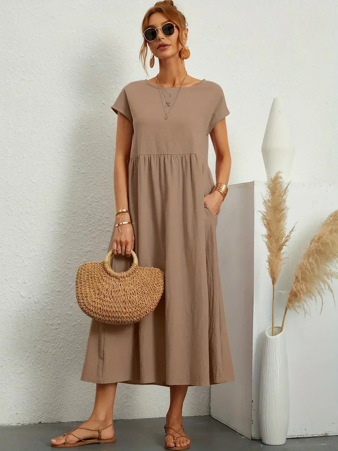 Gabriela | Flowy Midi Dress