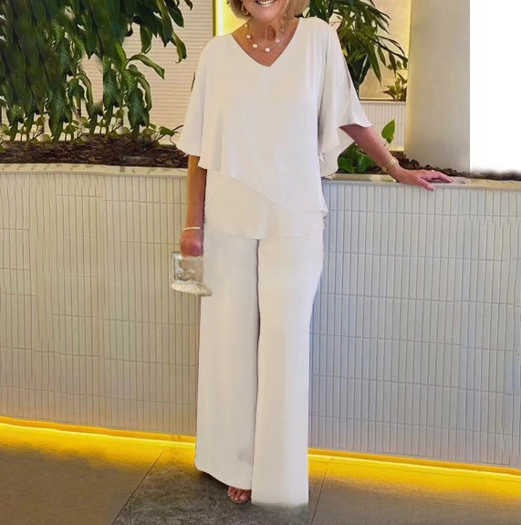 Martha - Comfortable wide-leg set
