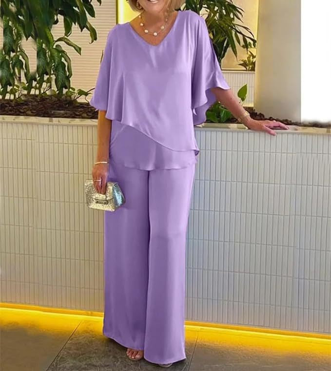 Martha - Comfortable wide-leg set