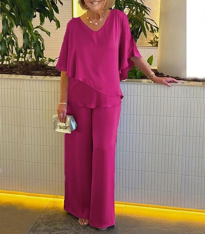 Martha - Comfortable wide-leg set