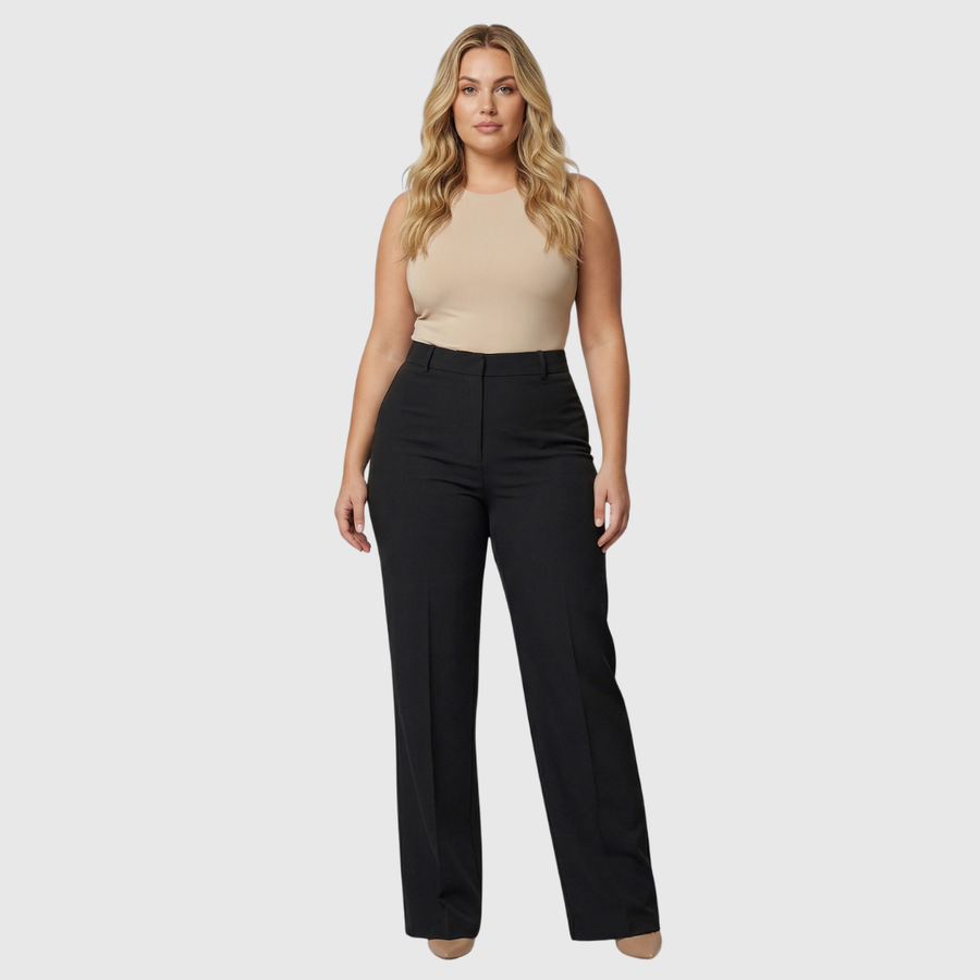 Jenna™ | Women's High-Waisted Trousers