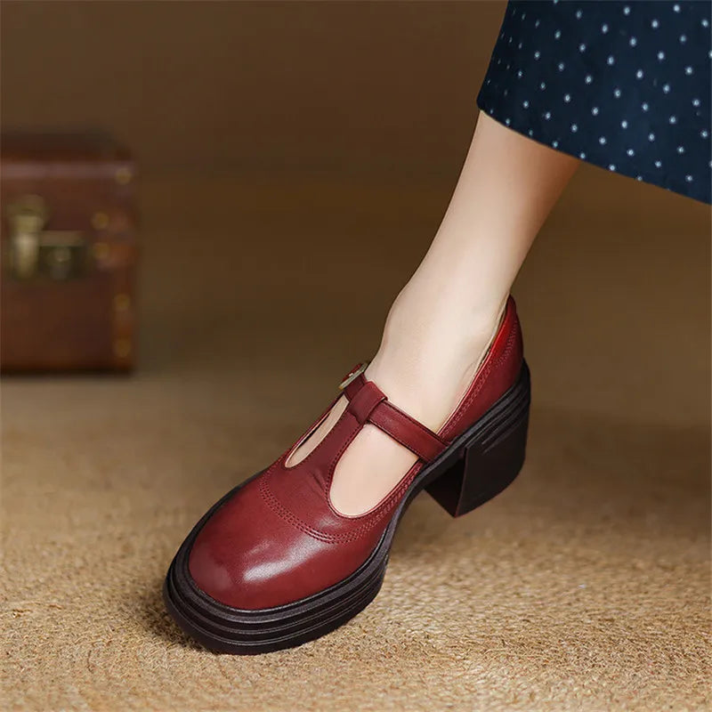 Oliwia | Orthopedic Pumps with Thick Soles