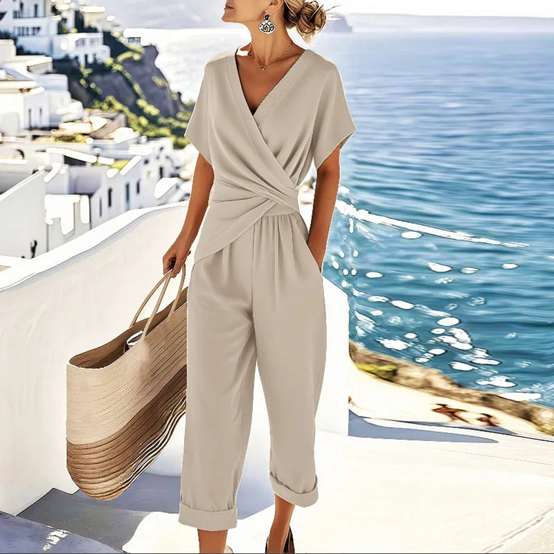 Sophia | Off-Shoulder Jumpsuit