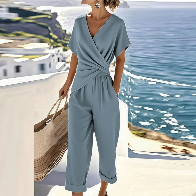 Sophia | Off-Shoulder Jumpsuit