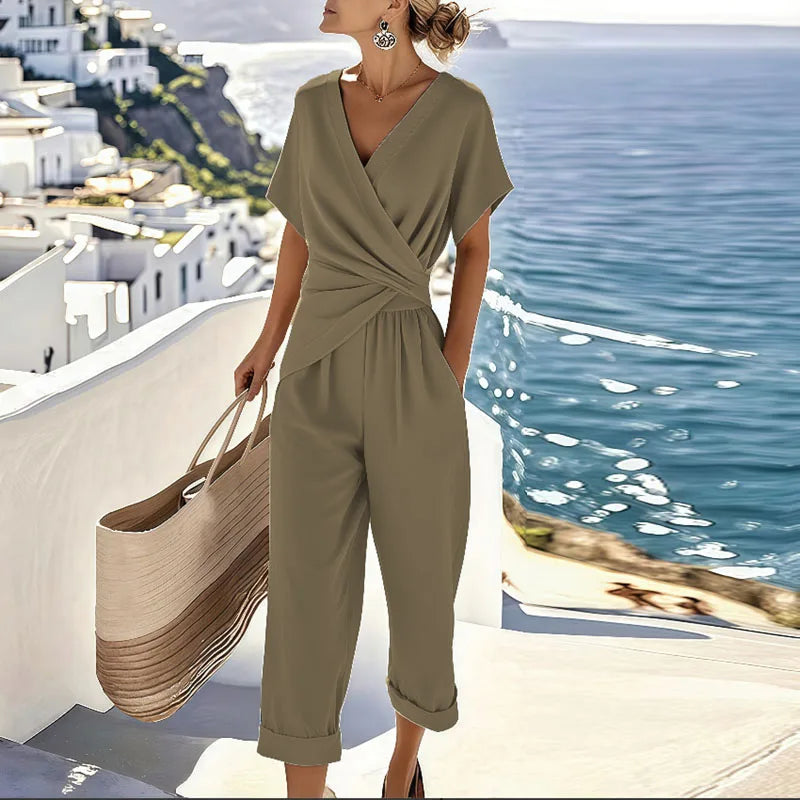 Sophia | Off-Shoulder Jumpsuit