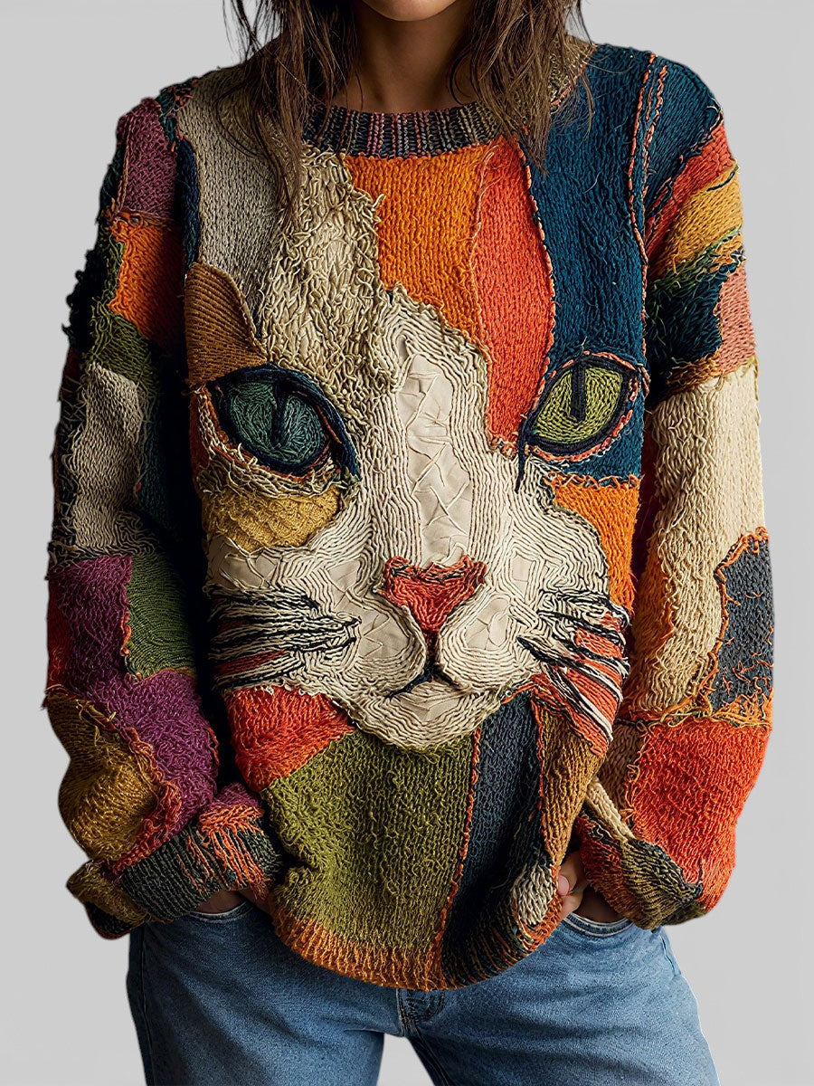 Zaira | Artistic Sweater