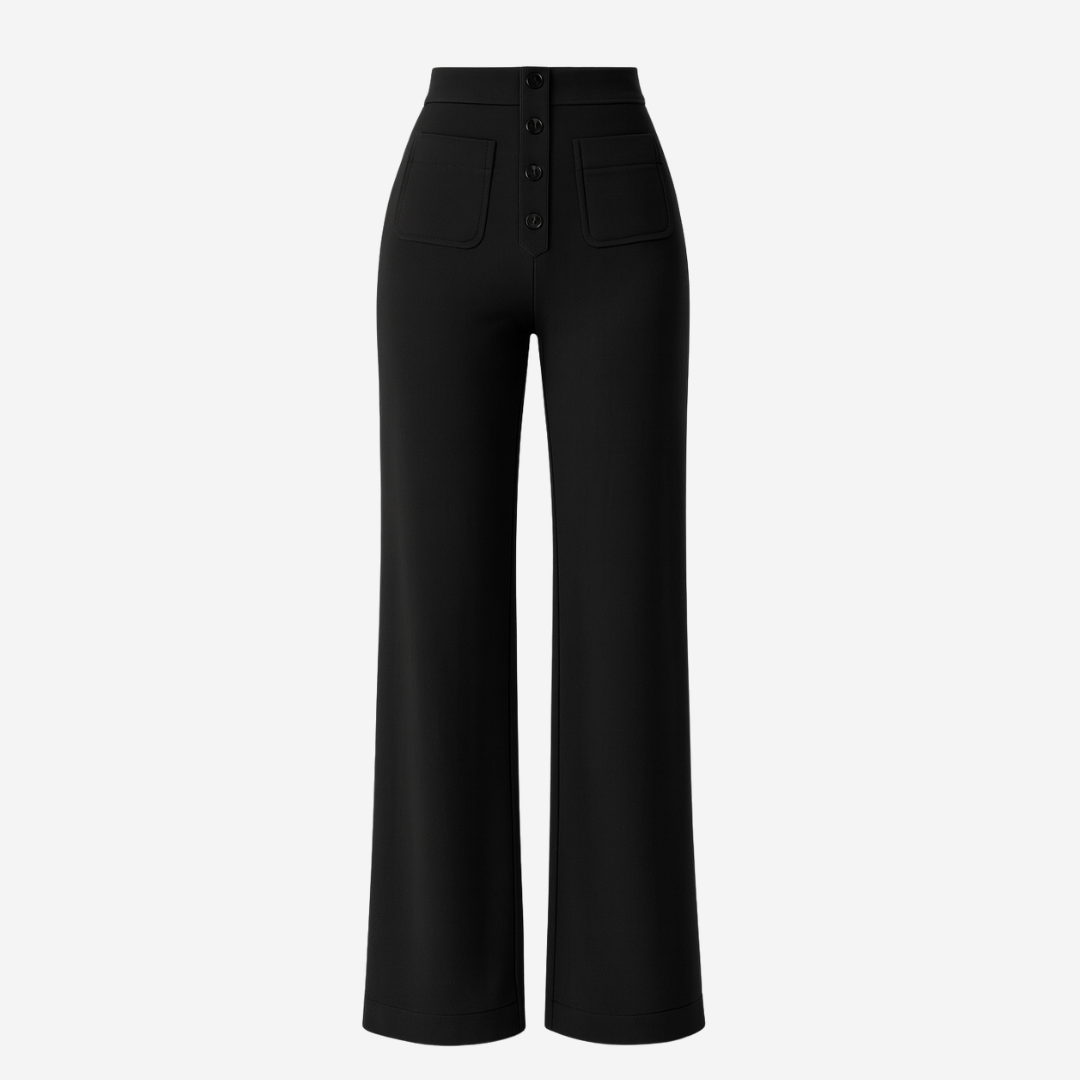 Elsa | Flexible high-waisted trousers