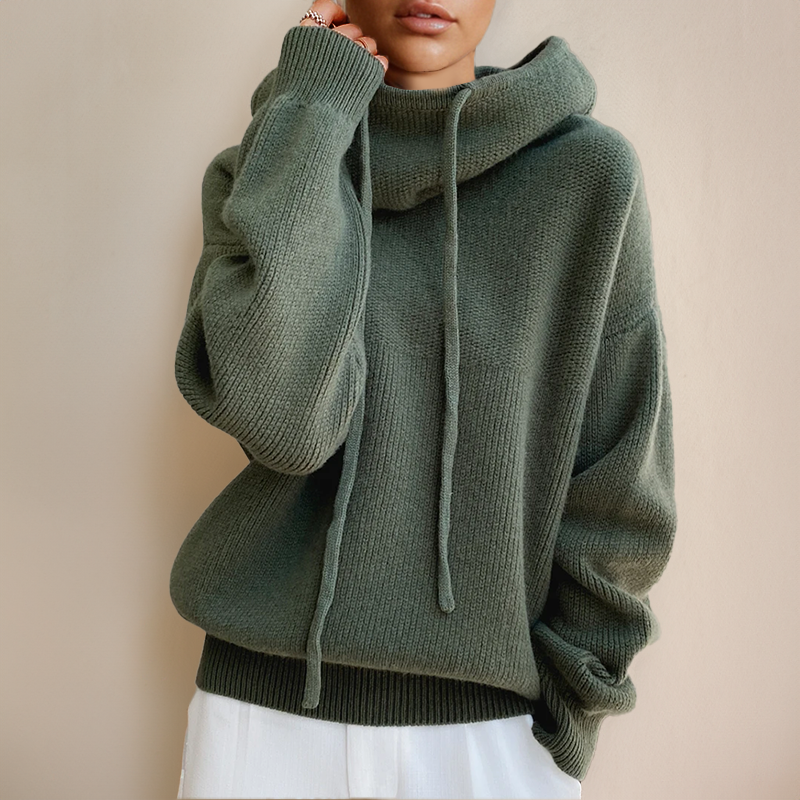 Maria | Golf-Neck Sweater