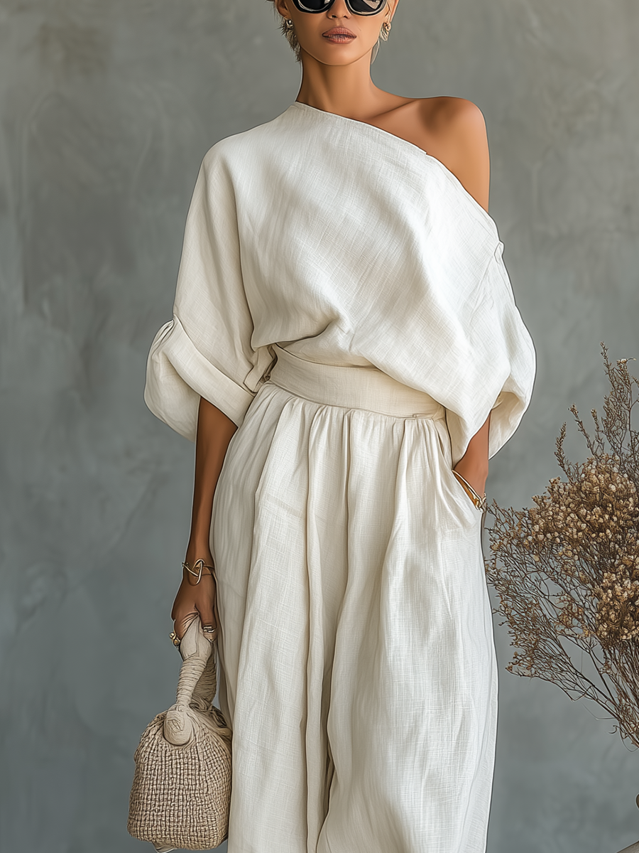 Elara | Elegant Off-Shoulder Set