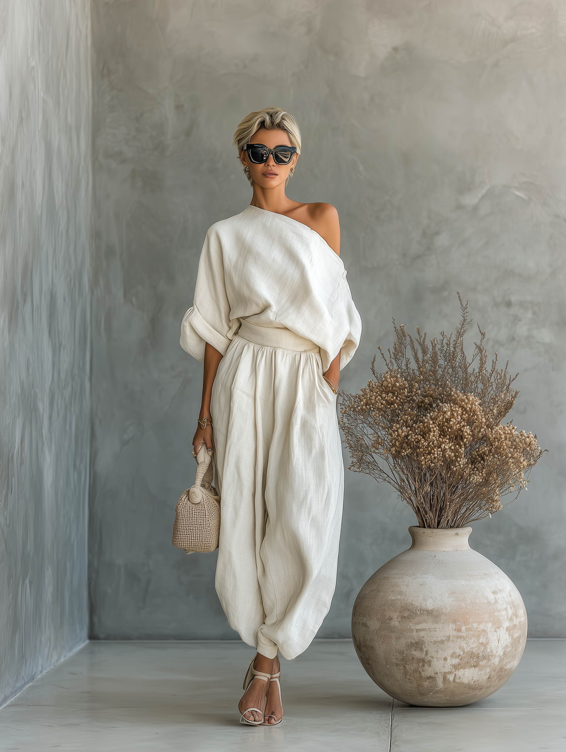 Elara | Elegant Off-Shoulder Set