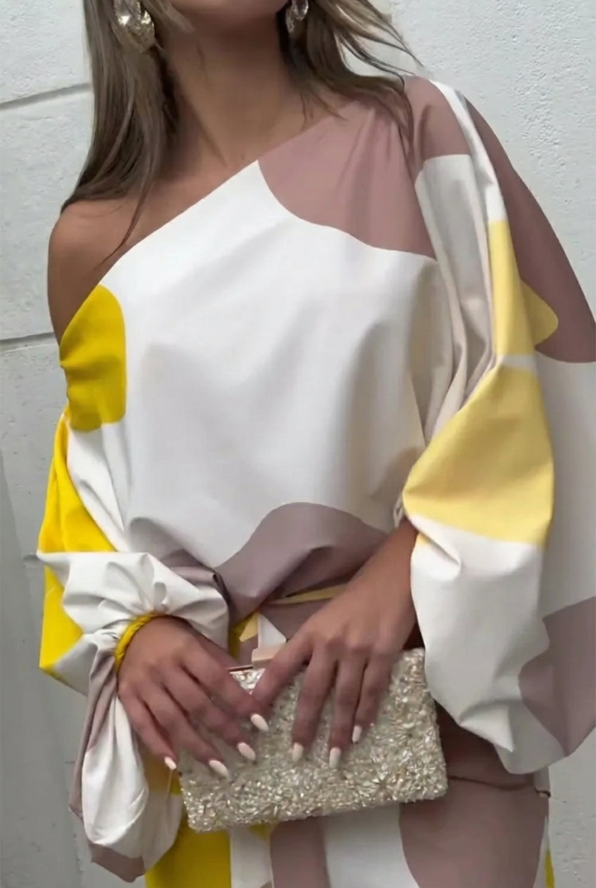 Daniela | Elegancki Zestaw Dwuczęściowy z Frędzlami