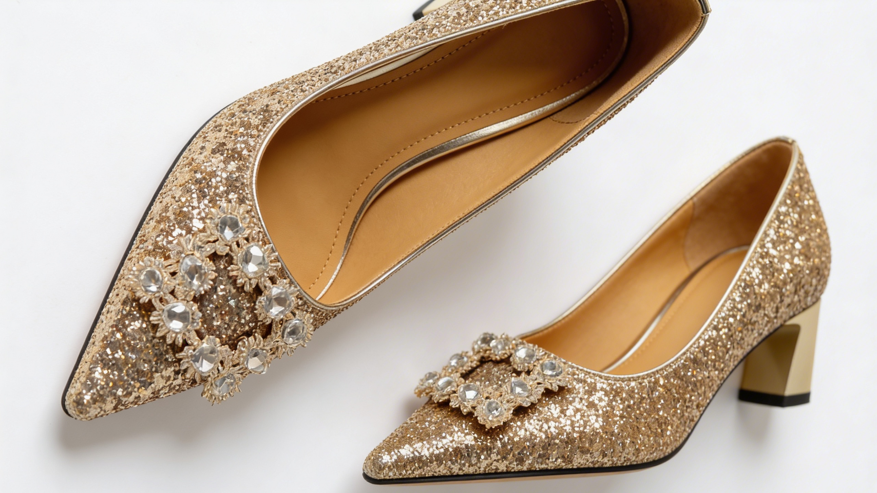 Magdalena | Glitter Orthopedic Pumps