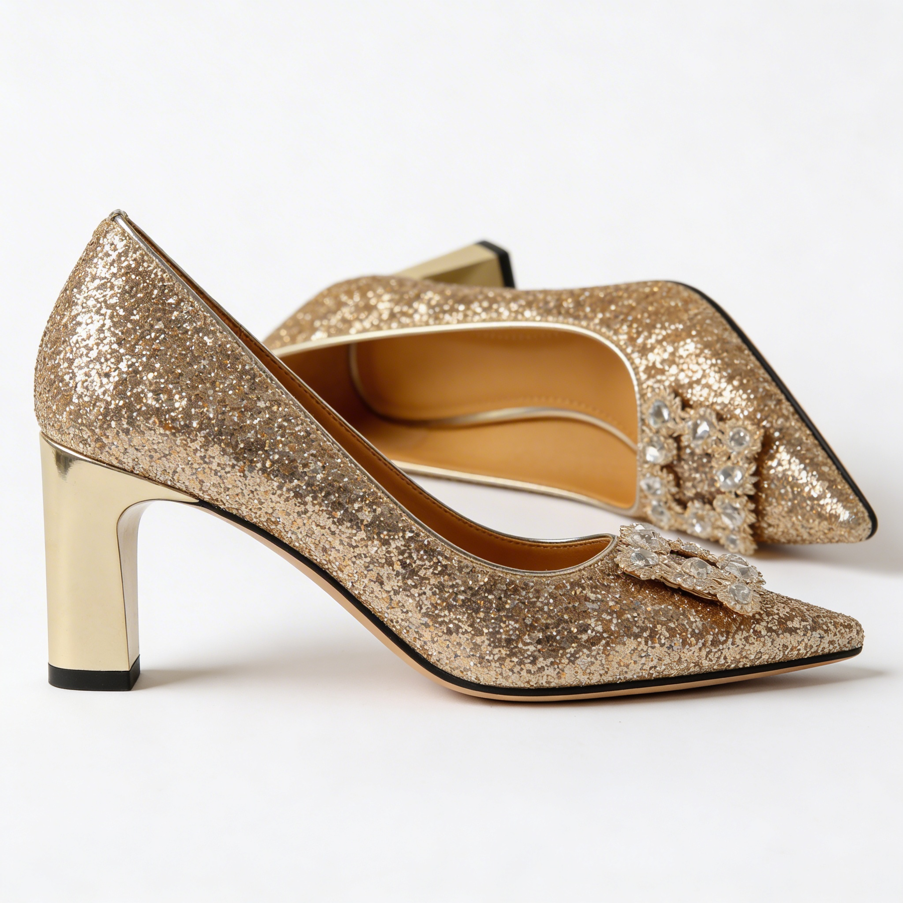 Magdalena | Glitter Orthopedic Pumps