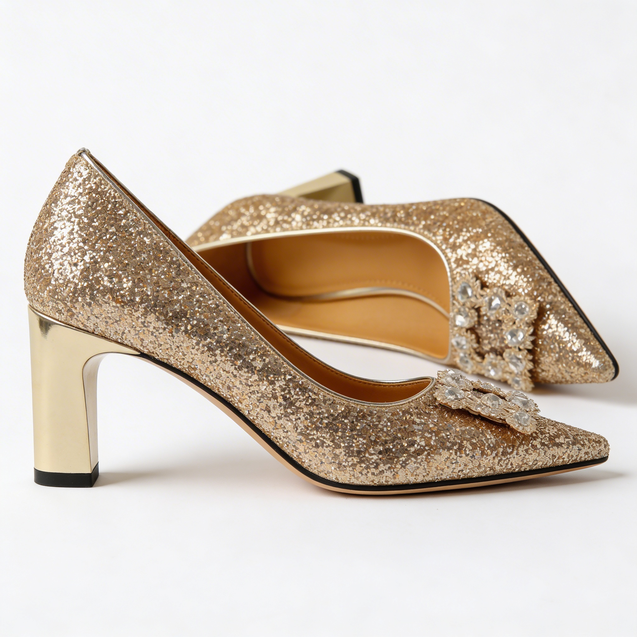 Magdalena | Glitter Orthopedic Pumps