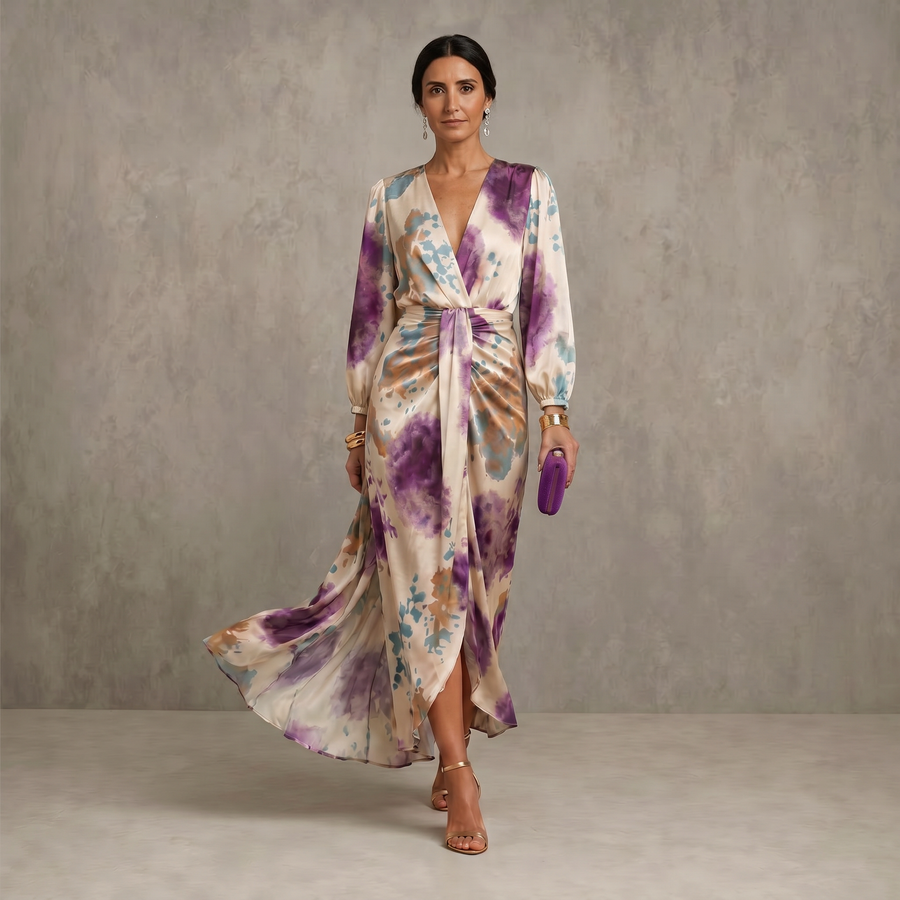 Zofia | Elegant V-Neck Dress