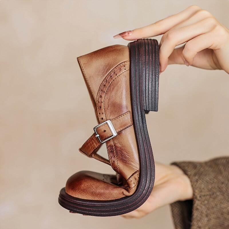 Zofia | Orthopedic Leather Elegance