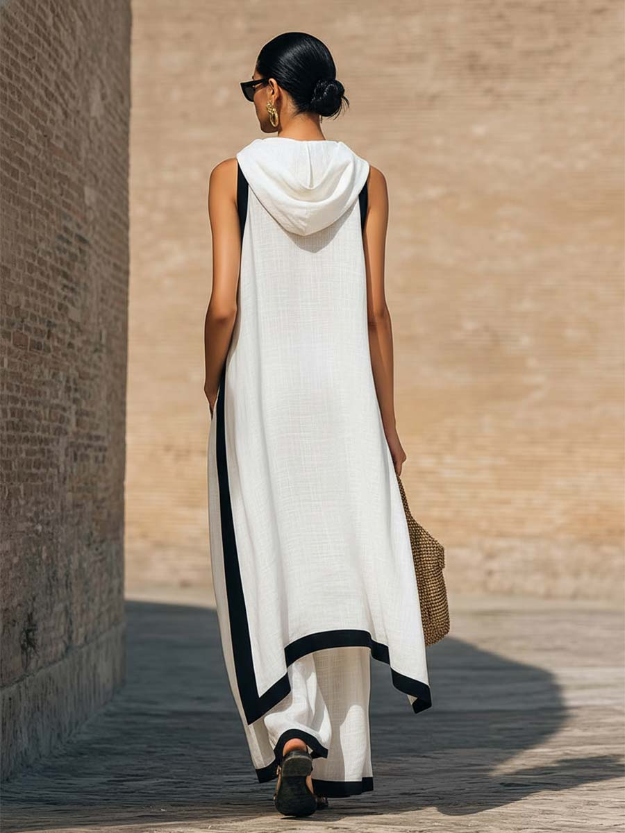 Amara | Artistic Set with Asymmetrical Cut