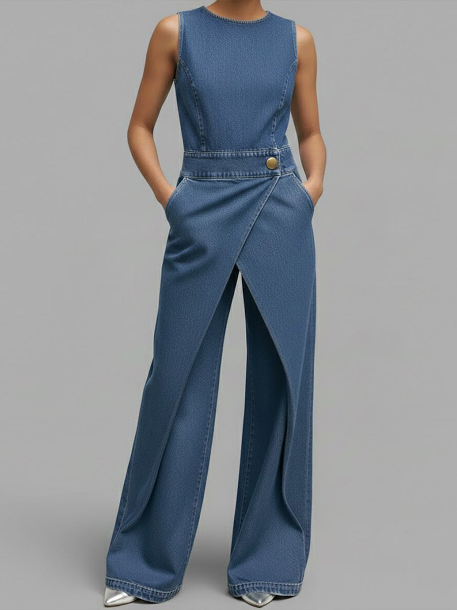 Chloé | Sleeveless Jumpsuit Loose Fit