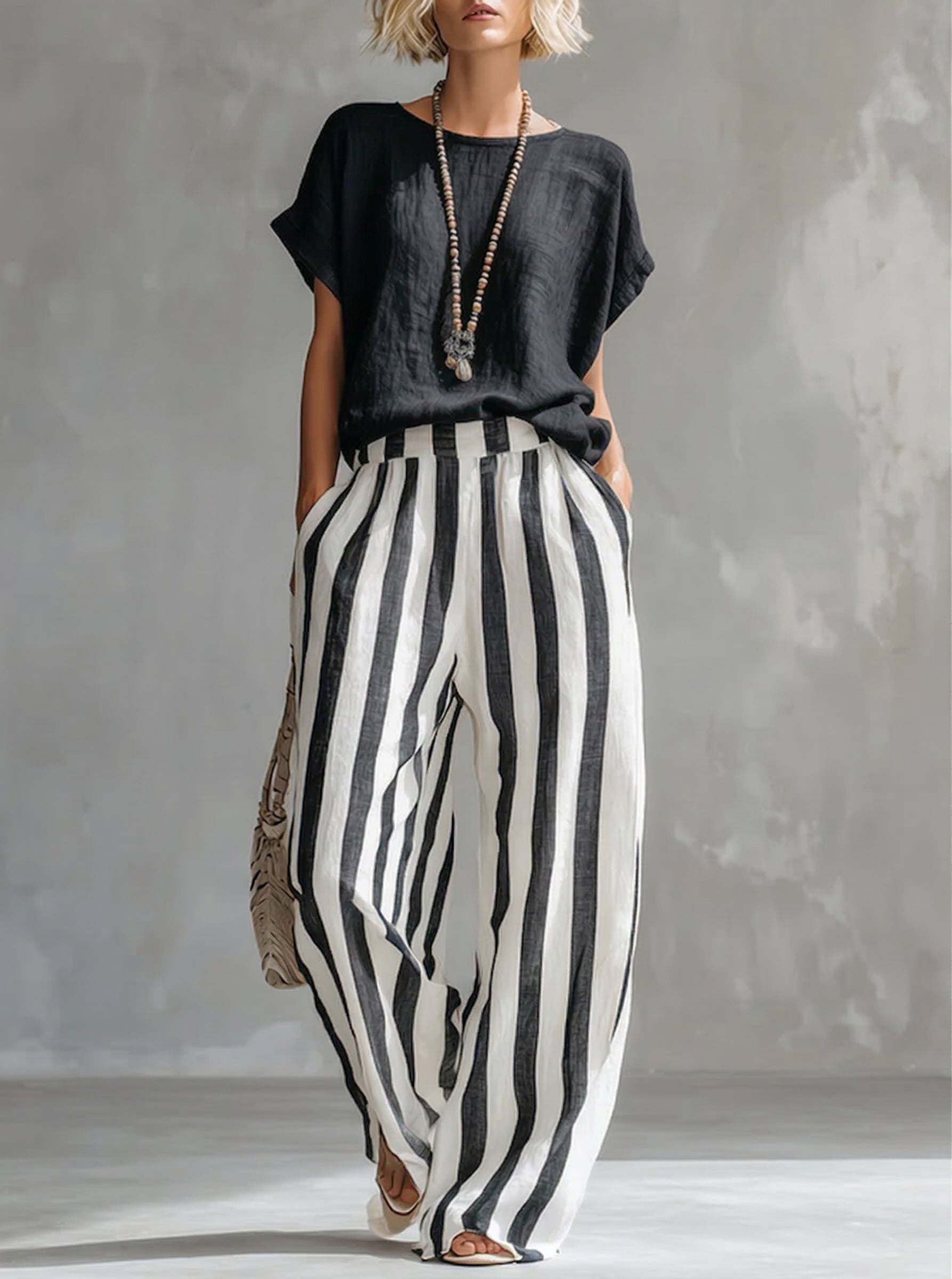 Sienna | Striped two-piece set